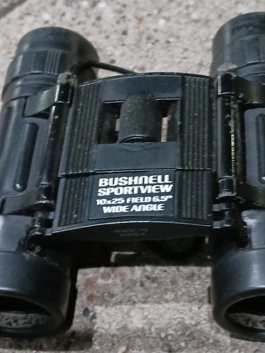 Vintage Bushnell Ensign Binoculars Wide Angle 10x25 Field 6.5 Deg. w/ Camo Case - Picture 6 of 8