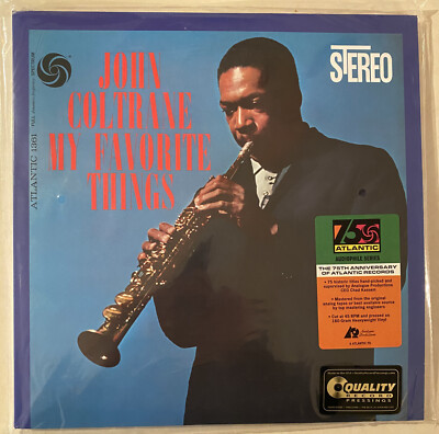 JOHN COLTRANE My Favorite Things McCoy Tyner 45 rpm 180 gram vinyl NEW 2 x LP