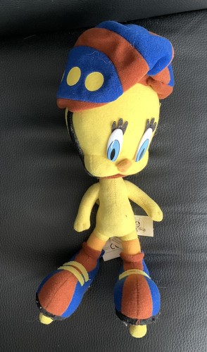 Looney Tunes Titi Roller Tweety Big Plush Play-By-Play/ 2001 30cm - Picture 6 of 12