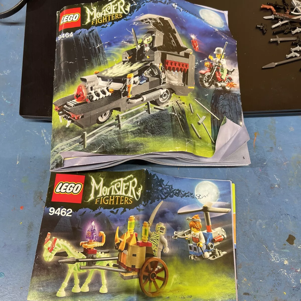 Lego Monster Fighter The Vampire Hearse 9464 & 9462