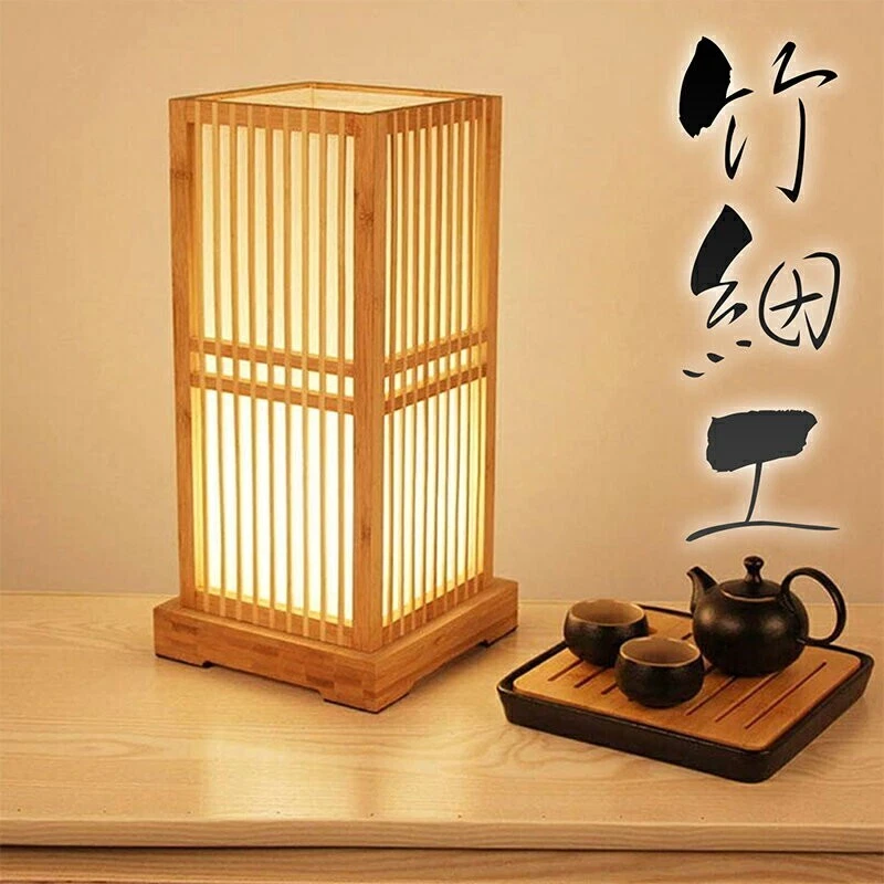 Bamboo light sale stand