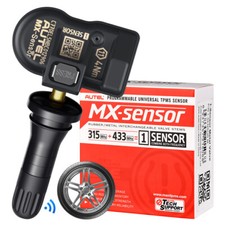 Autel TPMS MX-Sensor 315MHz & 433MHz Auto Tire Pressure Sensor 2in 1 Rubber Stem