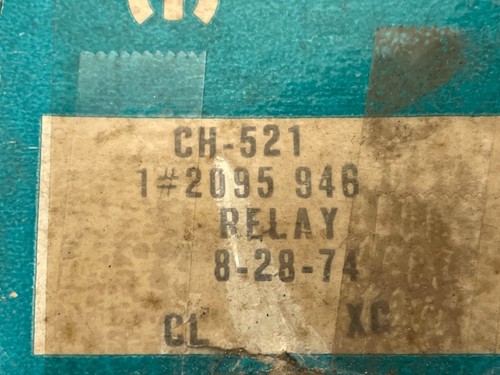 1970 Plymouth Dodge Marine V8 Engine Voltage Regulator Relay 2095946 NOS - Picture 9 of 9