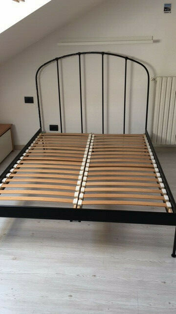 Arredamento Ikea Letto Ferro Battuto Nero Letto In Ferro Battuto A