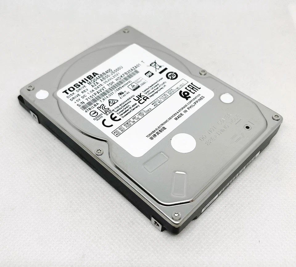 Brand new MQ04ABB400 Toshiba 4tb 2.5" notebook hard drive, thickness 15mm - Image 4 of 4