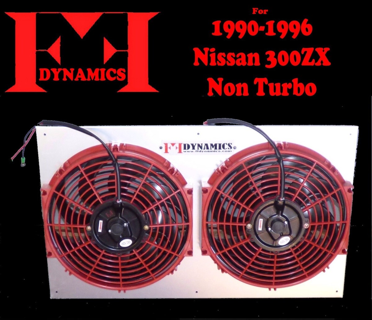 F360 ② FF DYNAMICS EXTREME ELECTRIC TWIN COOLING FAN KIT FOR NISSAN 300ZX