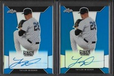 2018 Leaf Metal Draft TAYLOR WIDENER Blue Prismatic Auto RC /35 Diamondbacks