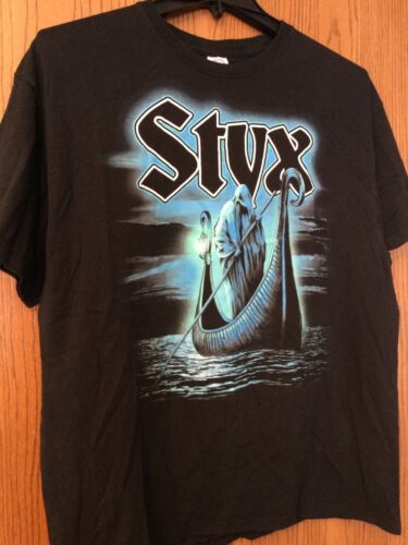 Styx - “Ferryman” Black Tour Shirt - XL.