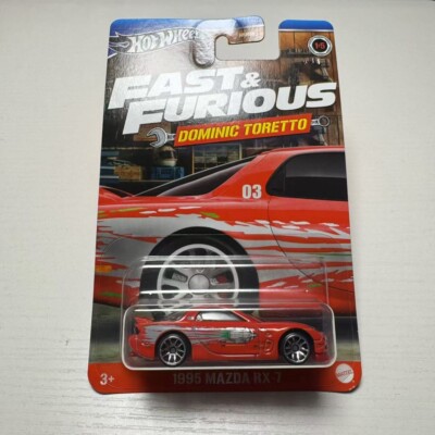 Hot Wheels Fast & Furious Dominic Toretto 1995 Mazda Rx7 | eBay