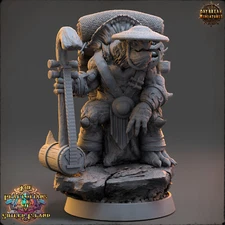 Tortle Monk Ubac | DayBreak Miniatures | Compatible with D&D/AOS