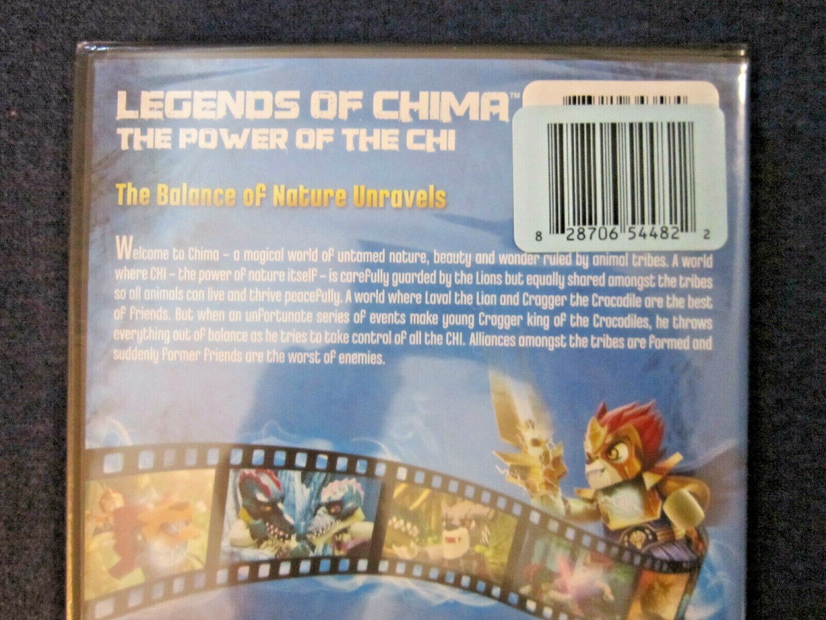 DVD Lego Legends of CHIMA The Power of the Chi (English & Spanish