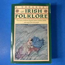 Treasury of Irish Folklore edited by Padraic Colum 1982 Portland House Trade PB