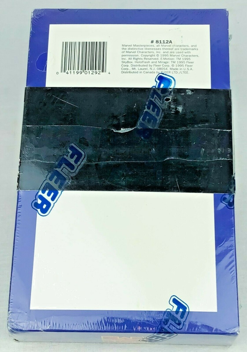 1995 Marvel Masterpieces Factory Sealed Box 36 Packs Rare Mirage
