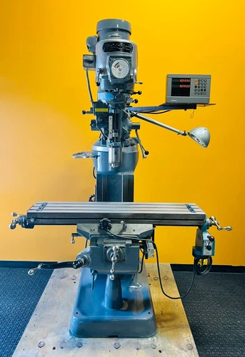 Bridgeport Series I BR2J 1.5 HP Milling Machine + Heidenhain PGM DRO Tested!