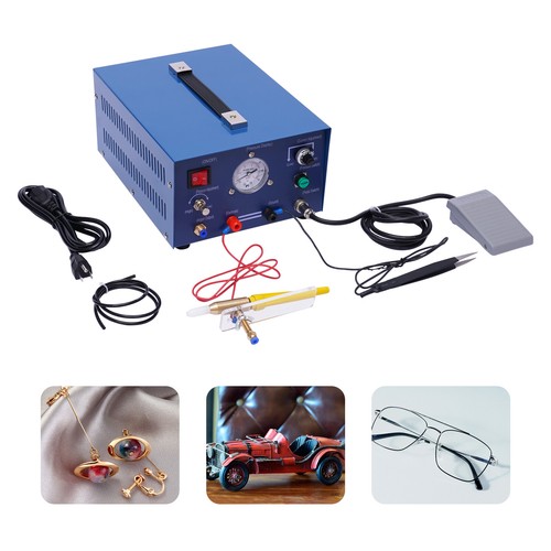 110V Permanent Jewelry Welder Kit, Jewelry Welding Machine With Welding Torch US