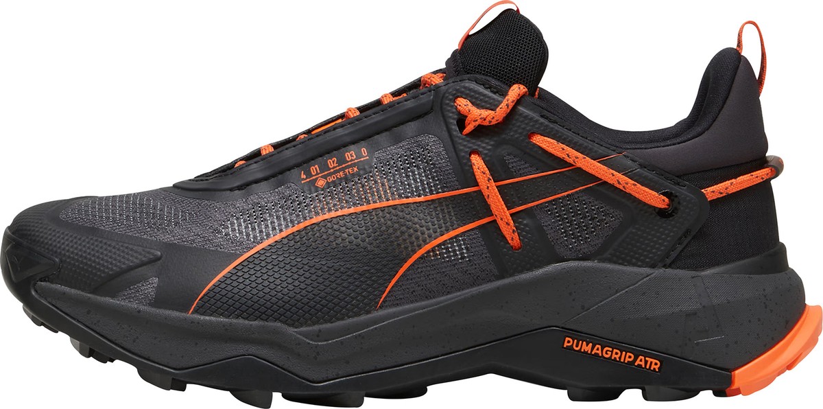 Puma Explore Nitro GORE-TEX Mens Walking Shoes Black Waterproof GTX Offroad