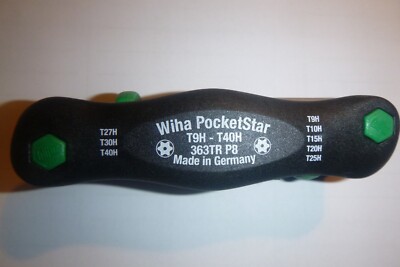 Wiha Multitool PocketStarTORX  8-tlg. Innensechskant / Stiftschlüssel