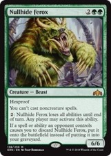 Nullhide Ferox NM Guilds of Ravnica/The List MTG Magic the Gathering Green Eng