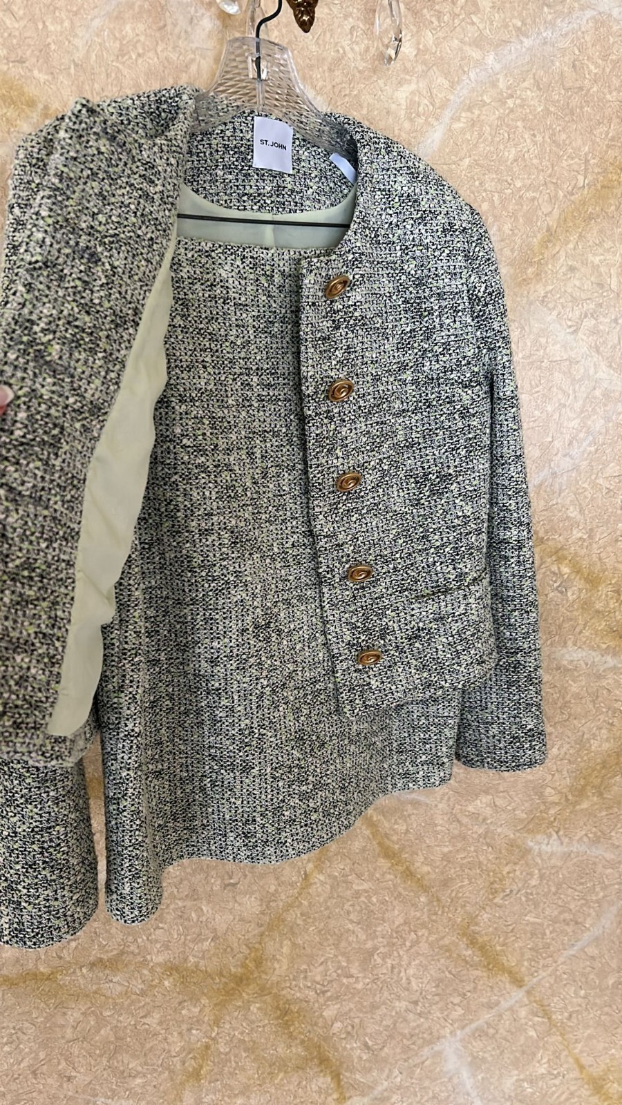 Beautiful John Multicolor Woven Pattern Skirt Sui… - image 2