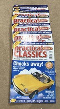 JOB LOT 8 PRACTICAL CLASSICS Magazine 1998 1999 Car Aston MG Jaguar Ford Hillman