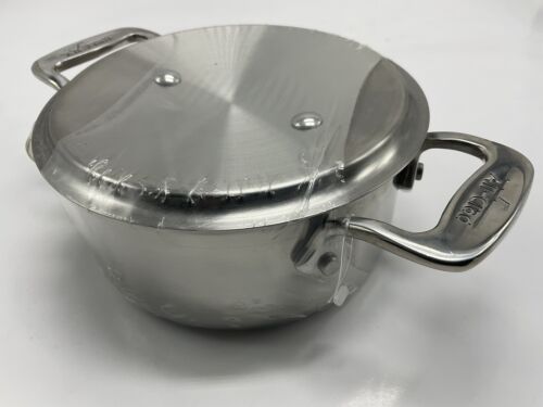 ONE BRAND NEW ALL-CLAD STAINLESS STEEL #89 204-9234, COCOTTE RAMEKINS, .5QT SIXE - Picture 1 of 8