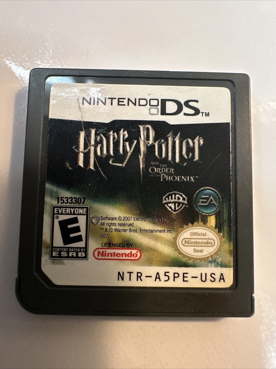 Harry potter and the order hotsell of the phoenix nintendo ds