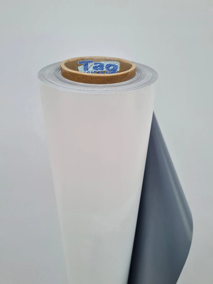 Matte Anti Curl PP Banner Film 36″x100′ (0.914m x 30m) 250μm (9.9 mil) 330 gsm ) - Image 3 of 4