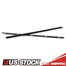 Window Glass Seals Belt Weatherstrip For Honda Civic Hatchback 3 Door 1992 1993