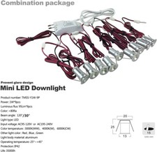 Mini Faretti Incasso 24V Cob LED 1W Foro 15mm Segnapasso Esterno Interno Ip65 - Miniatura 5
