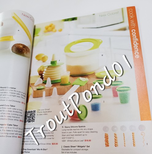 Tupperware Catalog USA Summer 2011 Bowls Tumblers Utensils Kid Set Vent N Serve - Picture 9 of 22