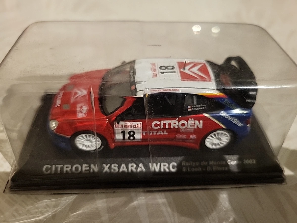 Voiture De Rallye Citroën Xsara WRC 2003 Sébastien Loeb - Échelle 1/43 Altaya, Neuve En Boîte