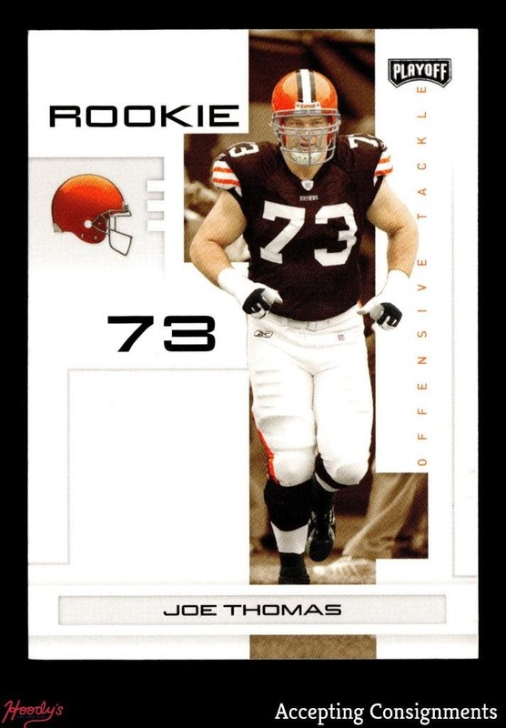 2007 Playoff NFL Playoffs #117 Joe Thomas Rookie RC BROWNS