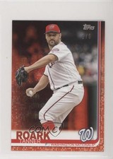 2019 Topps Mini Red 1/5 Tanner Roark #301 3y6