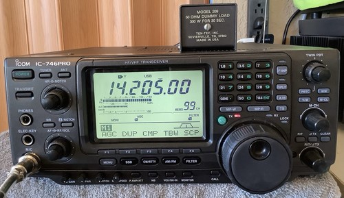 ICOM IC-746PRO HF/6M/2M ALL MODE WITH MARS MOD ,EXCELLENT CONDITION - Picture 6 of 15