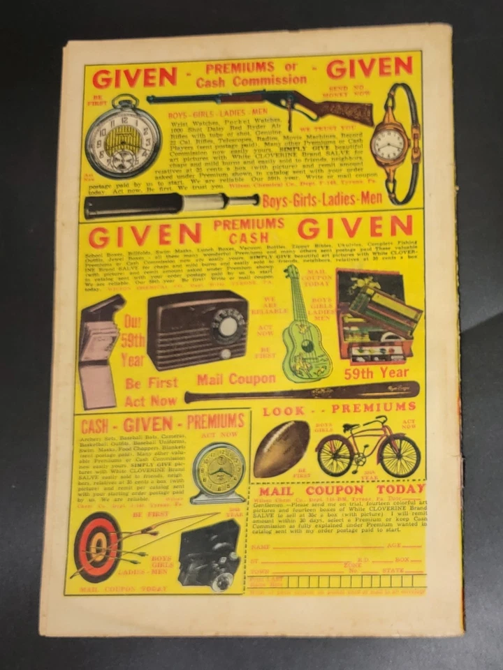 Two-Gun Kid (1948) #12 Fred Kida 封面和艺术黑色骑手 George Tuska 艺术 状况极佳- — 第 2/4 张图片