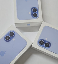 OEM Apple iPhone 17 Mist Blue Color Empty Box  Lot of 3  No Phone Included