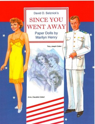 VINTAGE UNCUT SINCE YOU WENT AWAY~ROY ROGERS PAPER DOLLS~#1 MARILYN HENRY REPRO