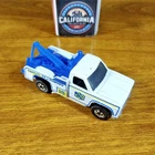 Hot Wheels Ramblin' Wrecker White BW Blackwall Hong Kong 1977 Larry's Tow Truck