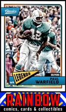 2018 Panini Classics #147 Paul Warfield Miami Dolphins