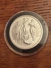 2024 1 oz 99 Fine Silver Shield Lady Justice Round Coin Silver Shield round