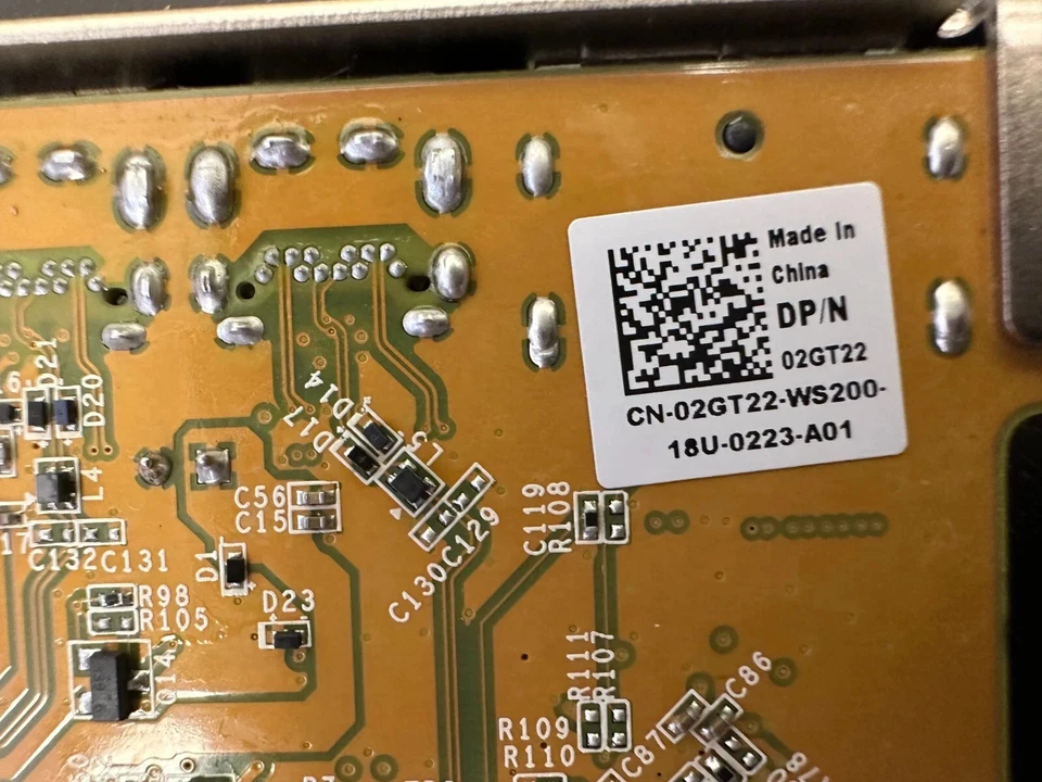 Low Profile Bracket Dell Sunix upd2018 USB3.1 type c half-height expansion 2GT22 - Image 4 of 4