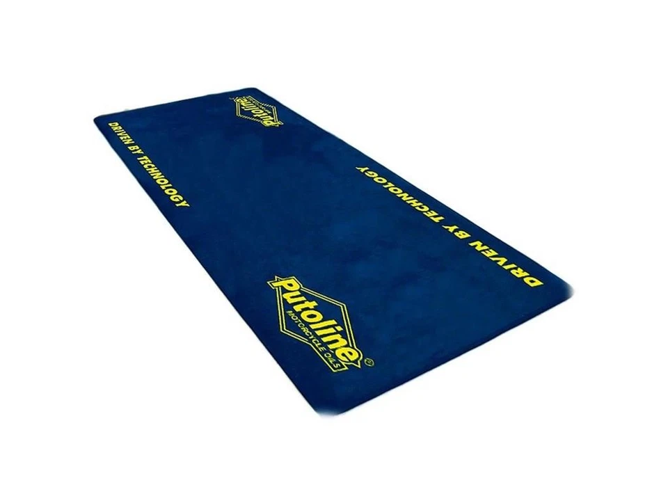 PUTOLINE Bodenschutzmatte Teppich Tankmatte Servicematte 200x100cm blau - Bild 1 von 1