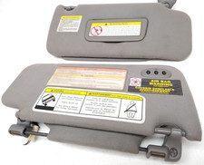 2003 2004 Nissan Pathfinder Sun Visor Sunvisor Pair Set Dark Gray 2002 2001 D14