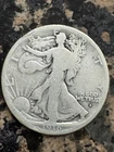 1916-d, Walking Liberty Half, 1st Year Of Issue, Better Date, Free shipping