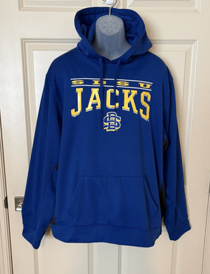 Colosseum~ Men's SDSU Jackrabbits JACKS Blue Hoodie~ SZ XXL~