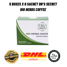 5 BOXES X 6 sachet Green Coffee Herbal - DHL EXPRESS