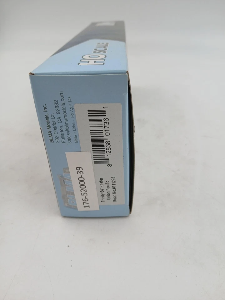 BLMA Trinity 64' Modern Reefer Box Car HO Scale Union Pacific ARMN 111293 - Image 4 of 4