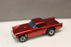HOT WHEELS VINTAGE BLACK WALL ERA 1957 T BIRD HONG KONG BASE  c