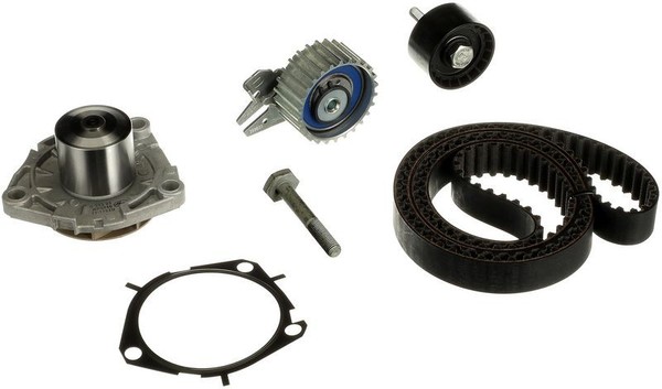 Gates Wasserpumpe + Zahnriemensatz KP35600XS FüR Alfa Romeo Passend FüR Fiat-image