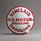 1950'S VINTAGE SIGNAL GAS STATION PORCELAIN SIGN